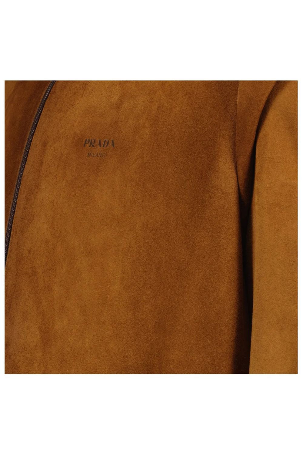 PRADA Suede Blouson Jacket for Men