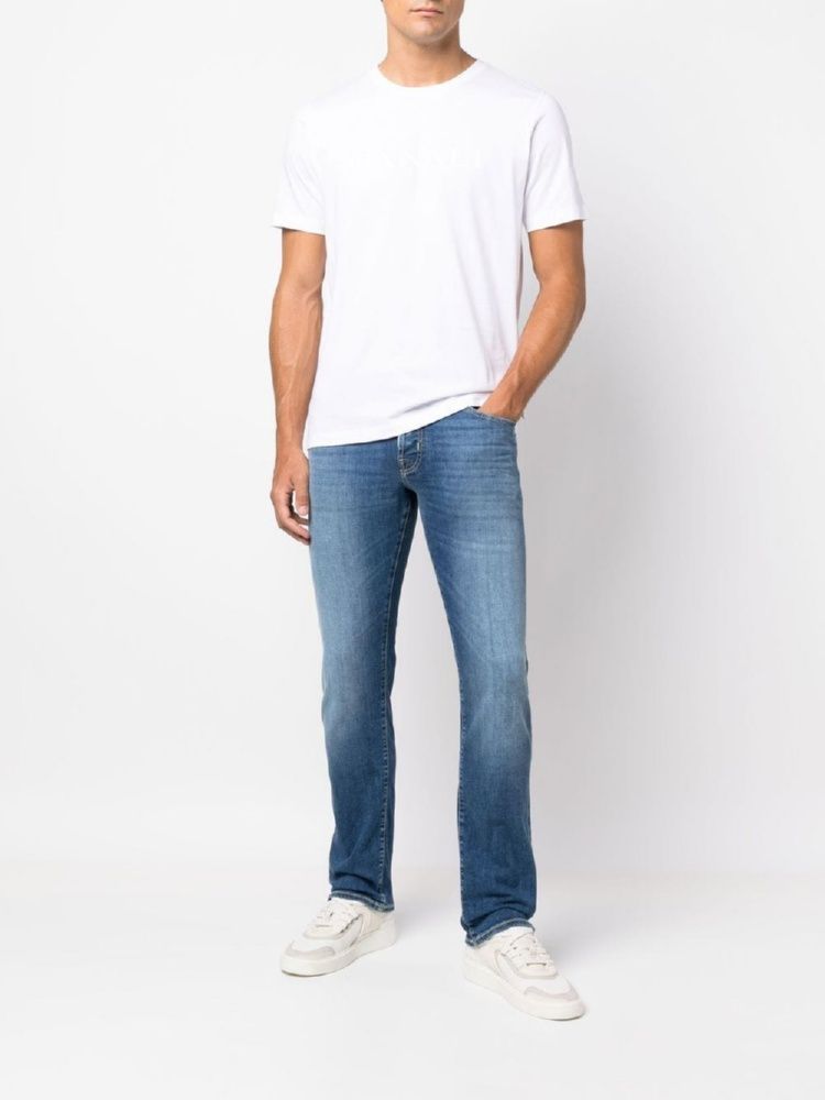 JACOB COHEN Men's Premium Cotton Blend Pants