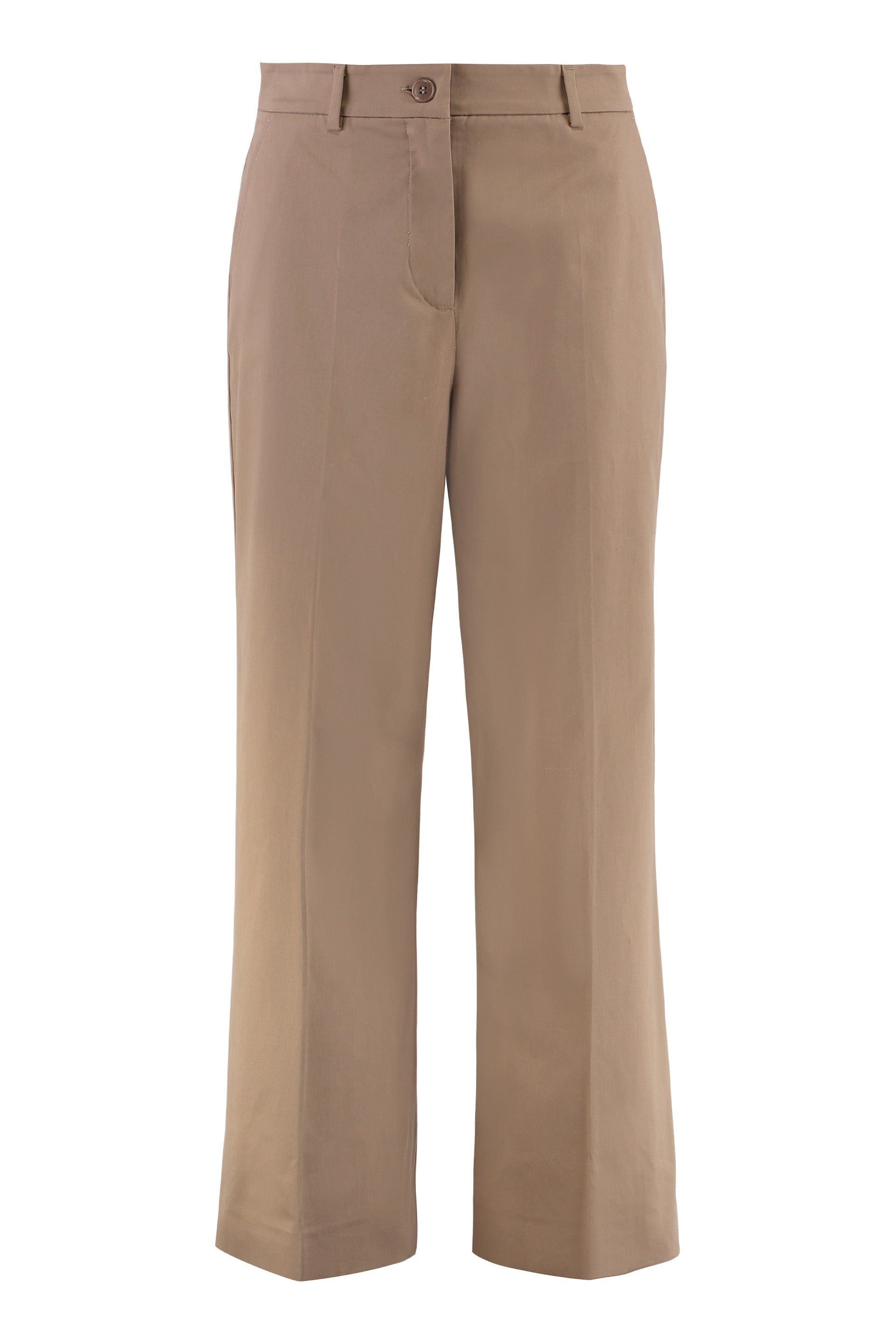 WEEKEND MAX MARA Cropped Trousers with Welt Pockets for Women