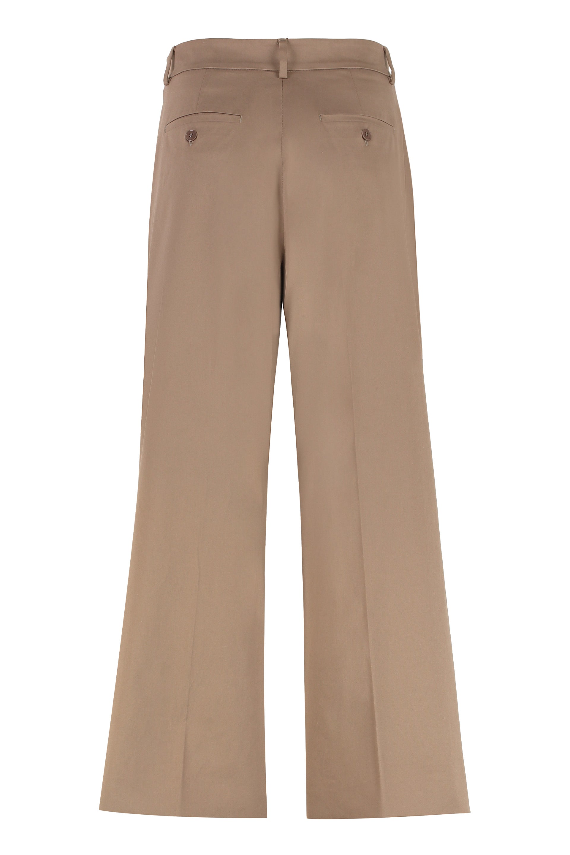 WEEKEND MAX MARA Cropped Trousers with Welt Pockets for Women