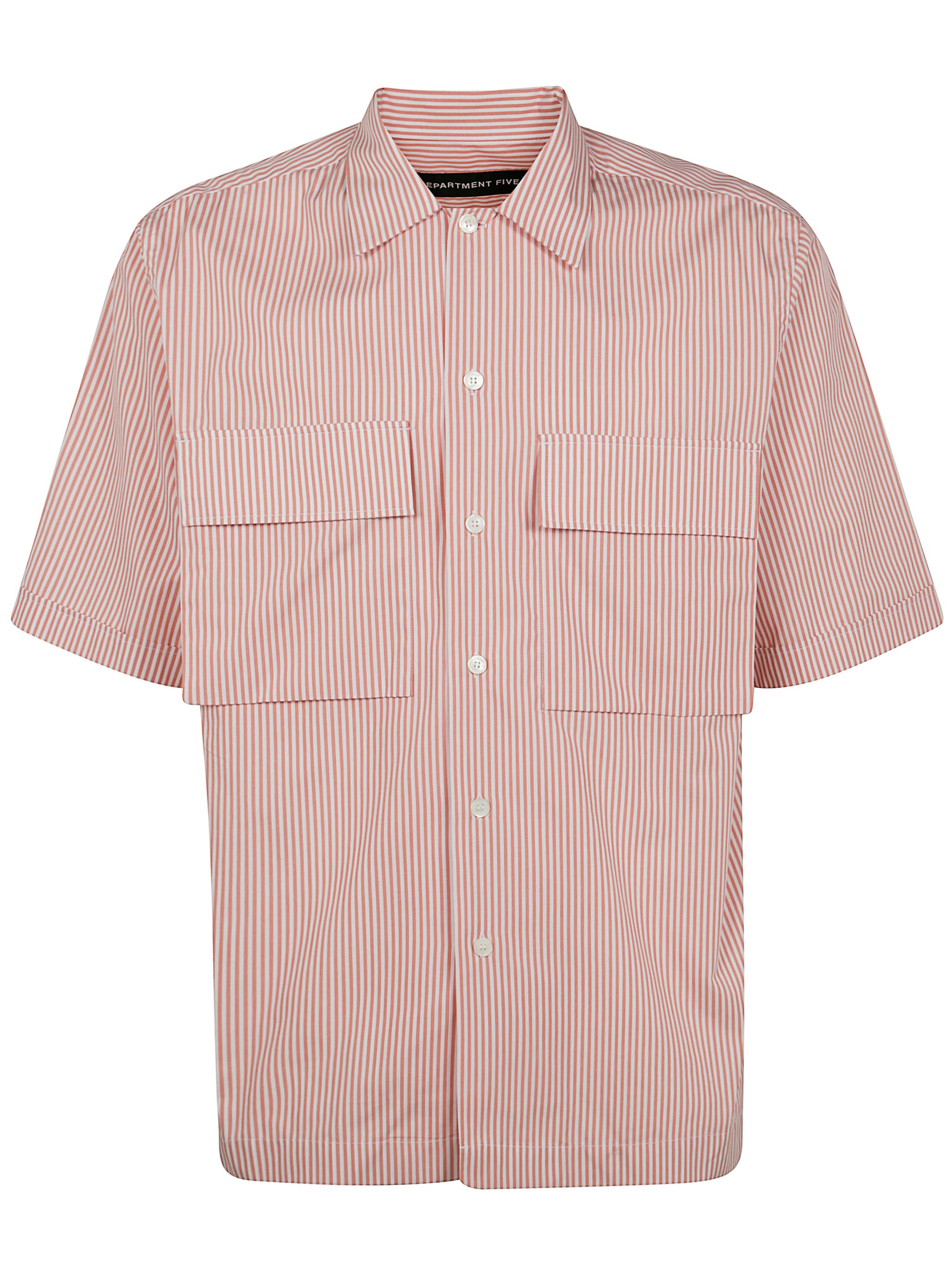DEPARTMENT FIVE Military Style Mini Shirt for Men