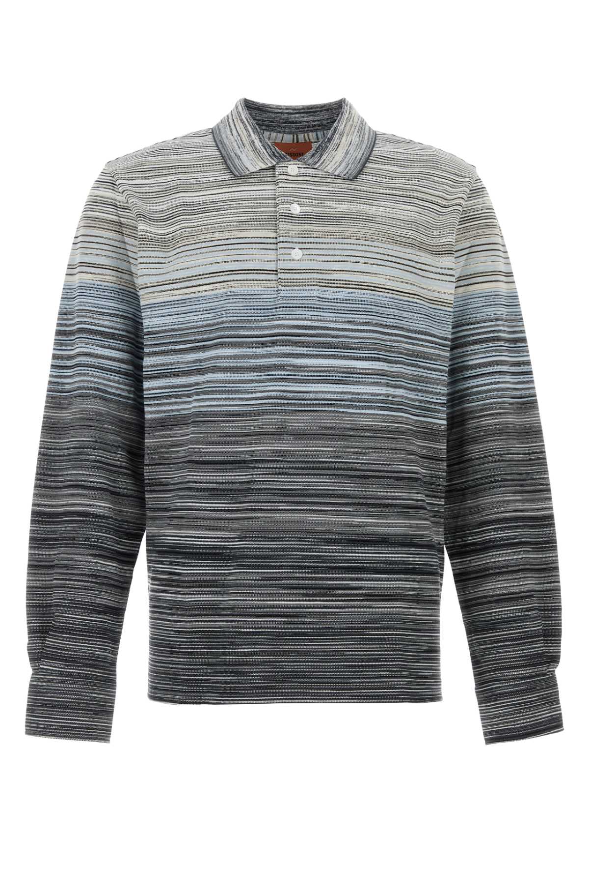 MISSONI Embroidered Piquet Polo Shirt - Long Sleeve