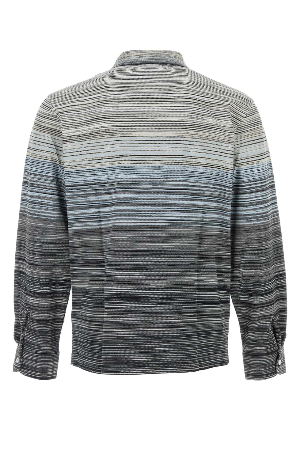 MISSONI Embroidered Piquet Polo Shirt - Long Sleeve