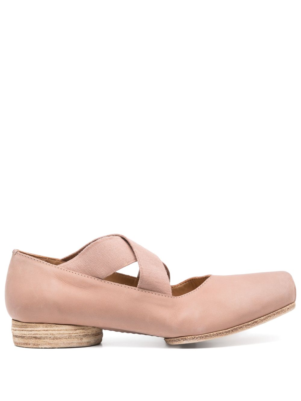 UMA WANG Leather Ballerina Flats for Women