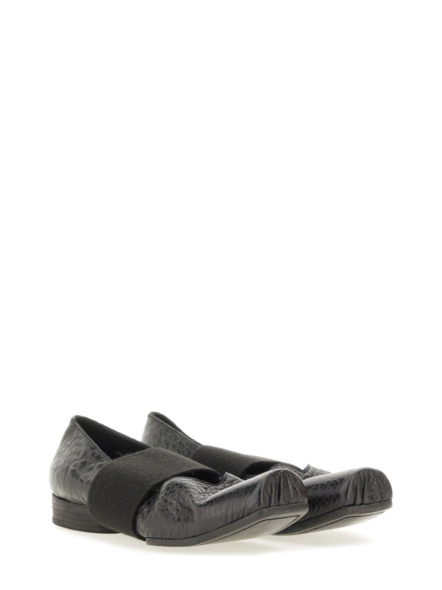 UMA WANG Leather Ballerina Flats for Women - FW25 Collection