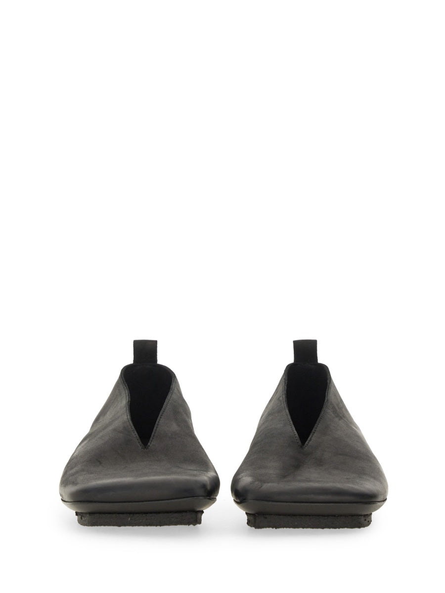 UMA WANG Women's Leather Stone Ballerinas