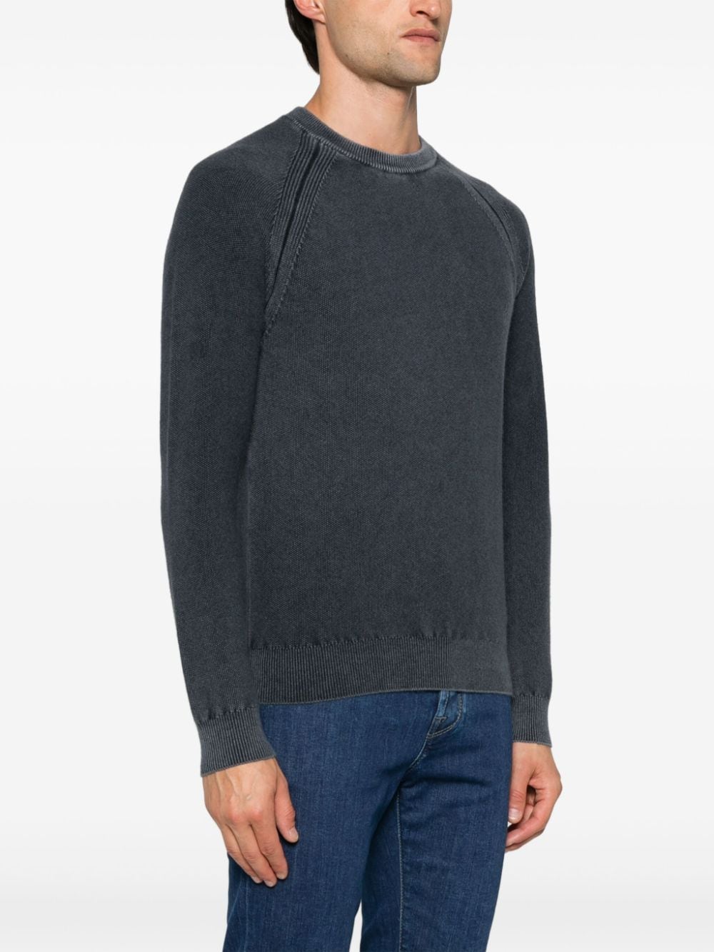 JACOB COHEN Cashmere Crewneck Sweater for Men