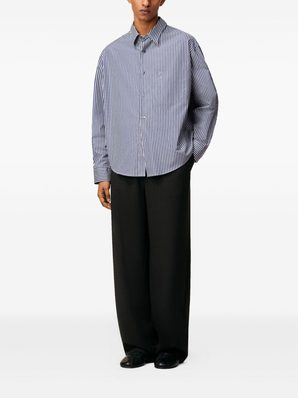 AMI PARIS Women's Striped Shirt for Fall 2025