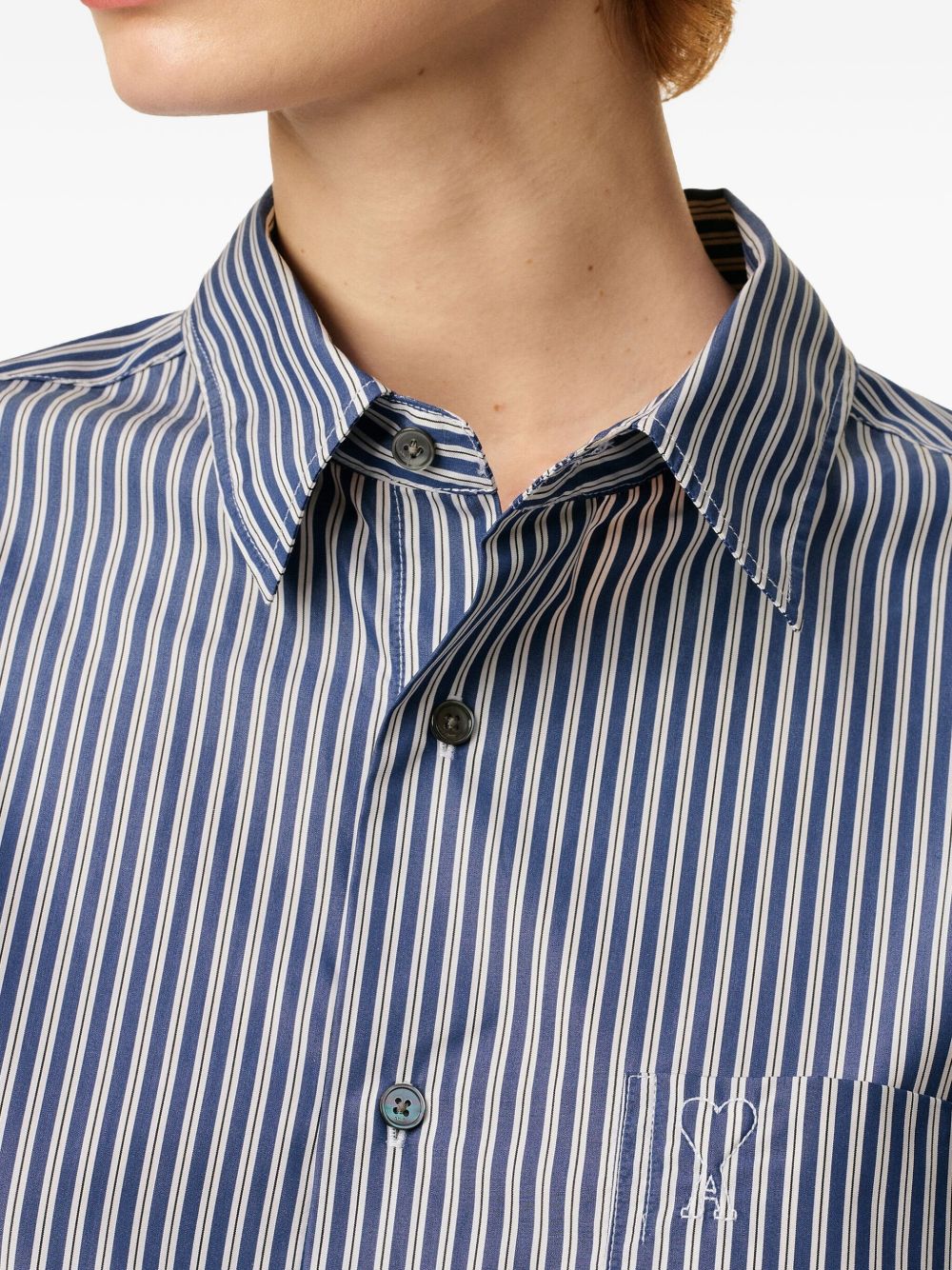 AMI PARIS Women's Striped Shirt for Fall 2025