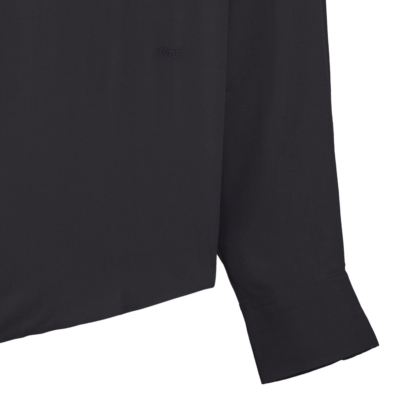 AMI PARIS Unisex Viscose Button-Up Shirt - FW25 Collection