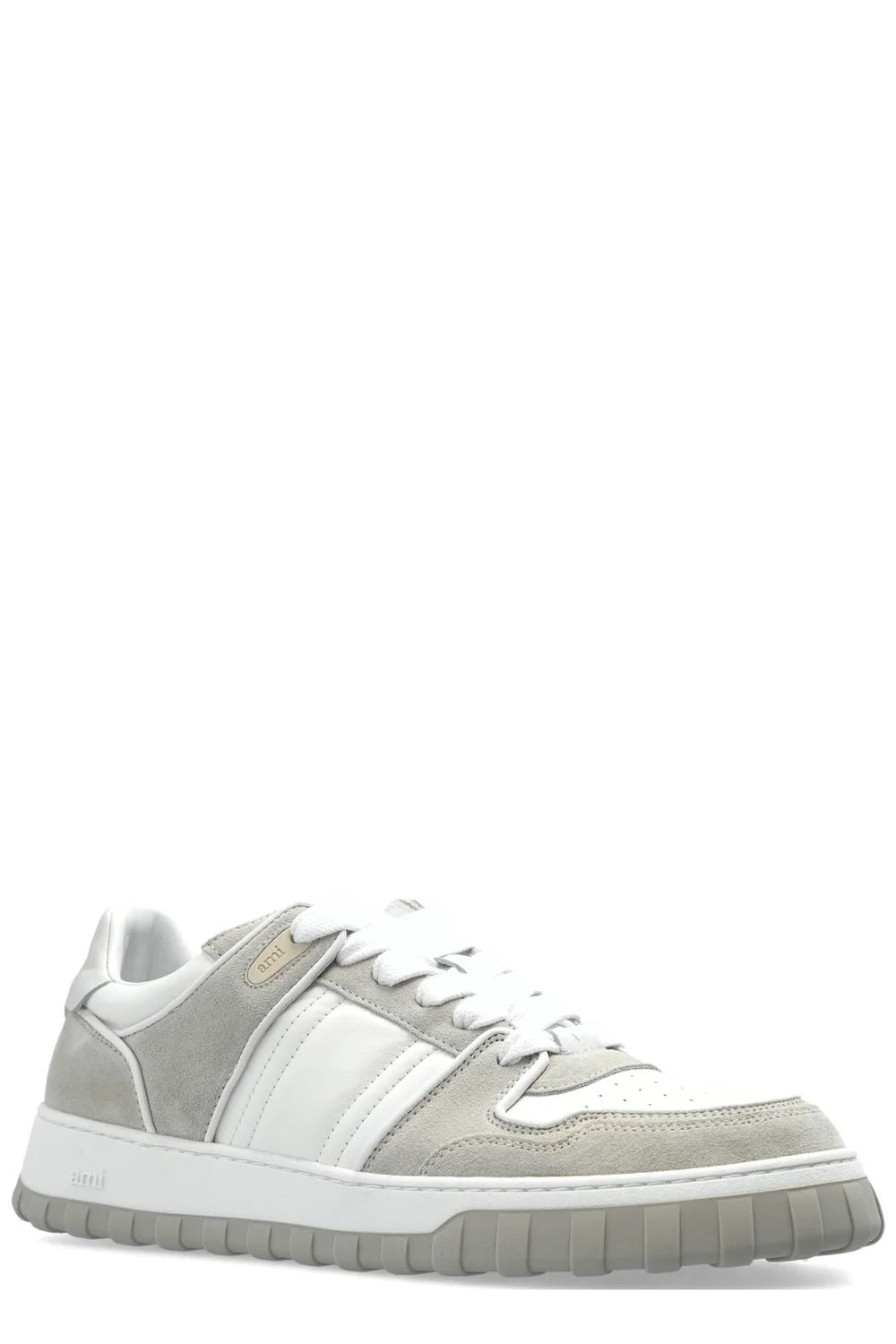 AMI PARIS Classic Low-Top Leather Sneakers for Women