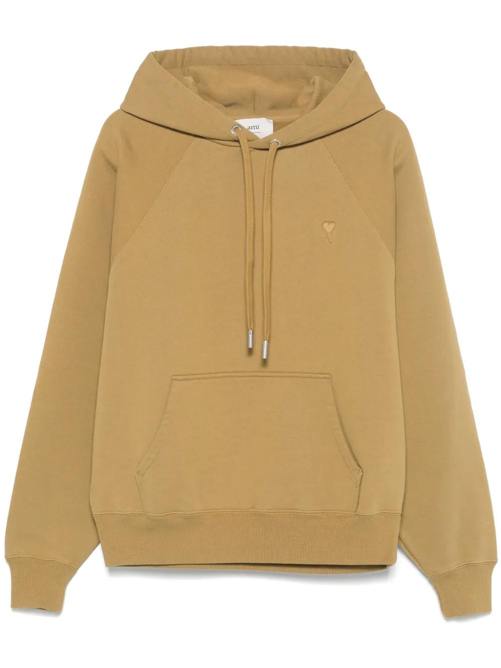 AMI PARIS Embroidered Logo Hoodie for Women - Spring/Summer 2025