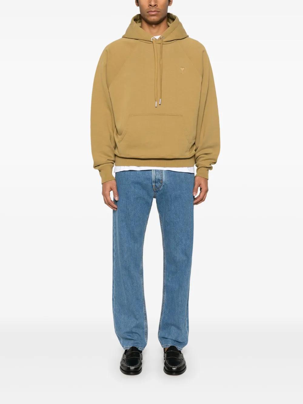 AMI PARIS Embroidered Logo Hoodie for Women - Spring/Summer 2025