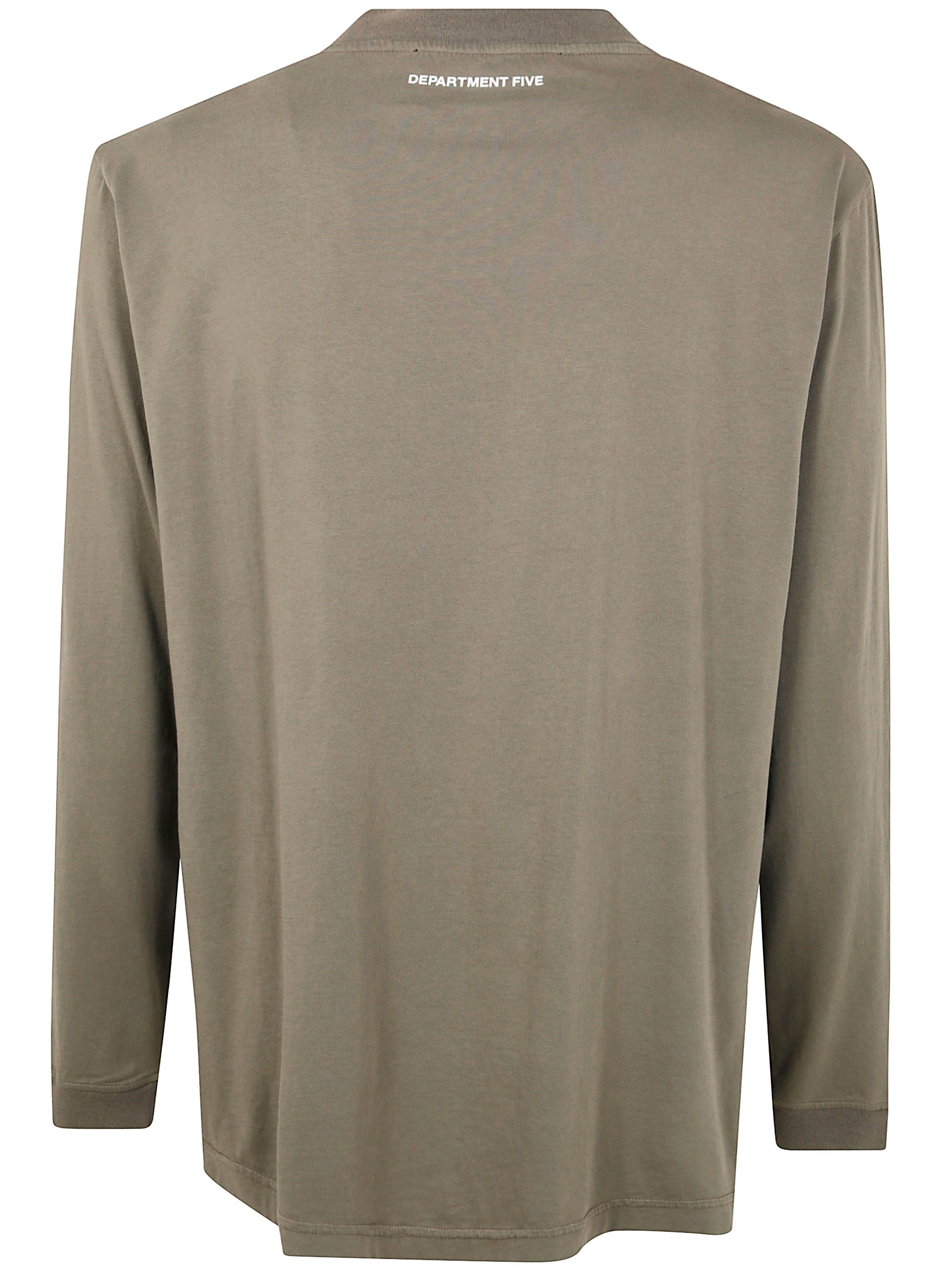 DEPARTMENT FIVE Casual Serafino Mini T-Shirt for Men