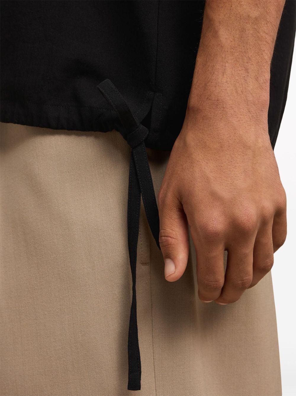 AMI PARIS Round Collar Tank Shirt