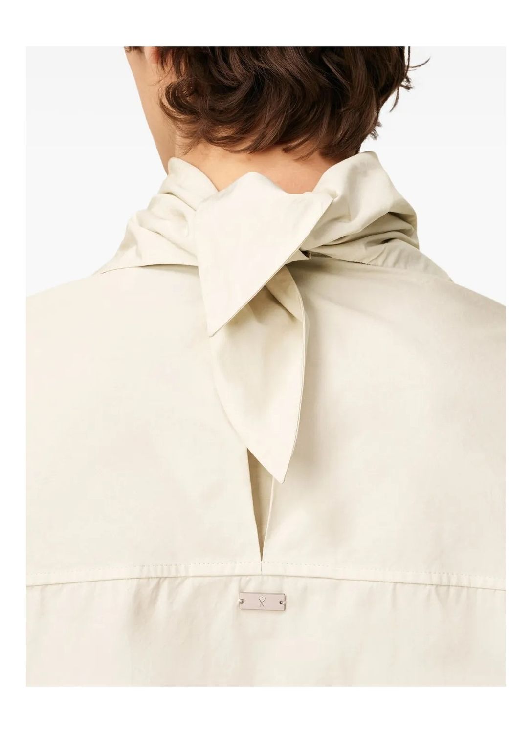 AMI PARIS Long Sleeve Bandana Blouse for Women