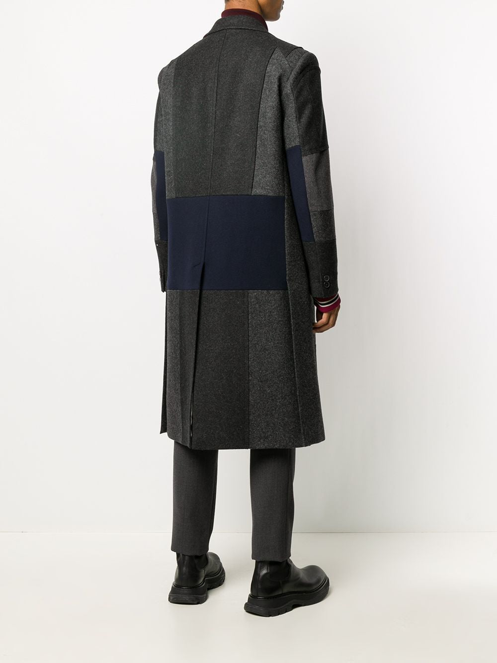 VALENTINO Men's Striped Wool Blend Jacket