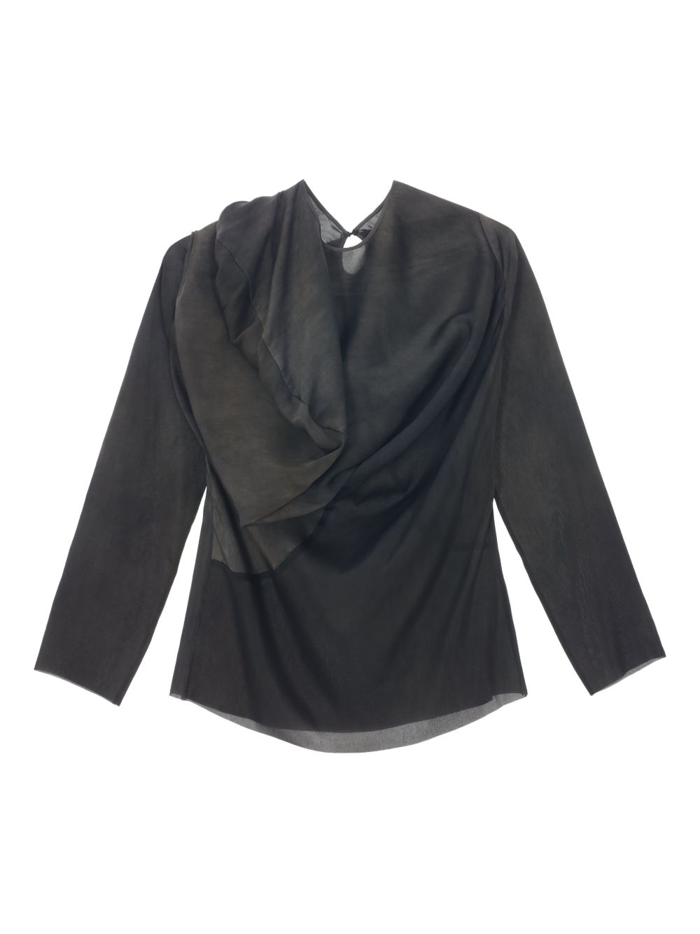 UMA WANG Silk Blend Top for Women - FW25