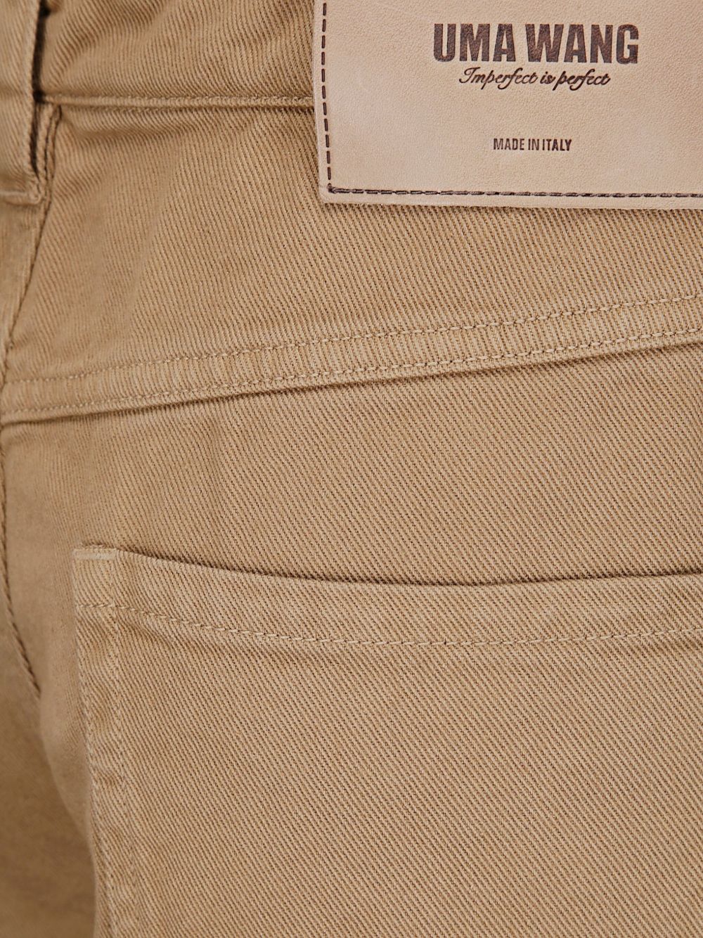 UMA WANG Cotton Trousers for Women - FW25 Collection