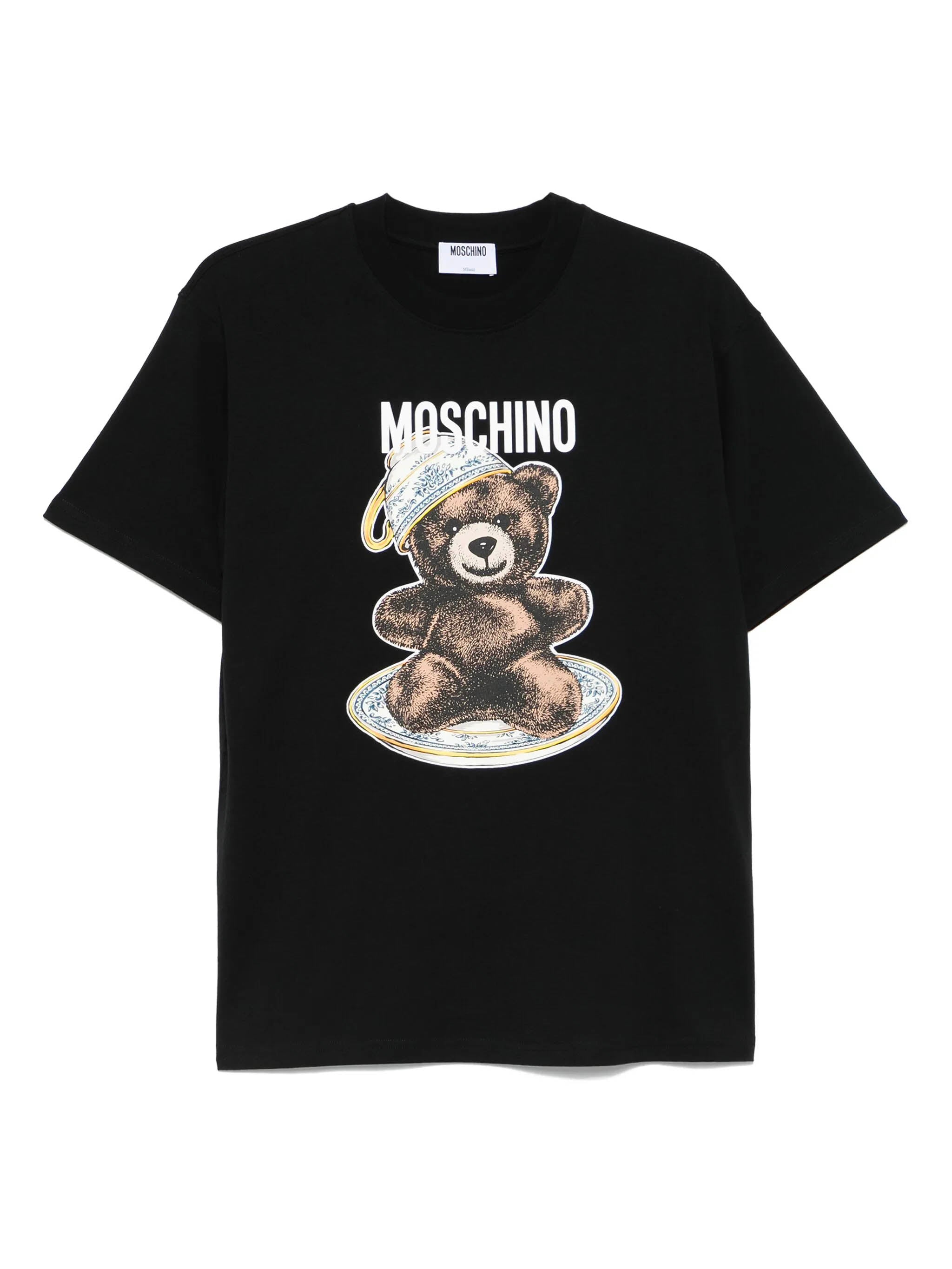 MOSCHINO COUTURE Teddy Bear Graphic T-Shirt - Size S