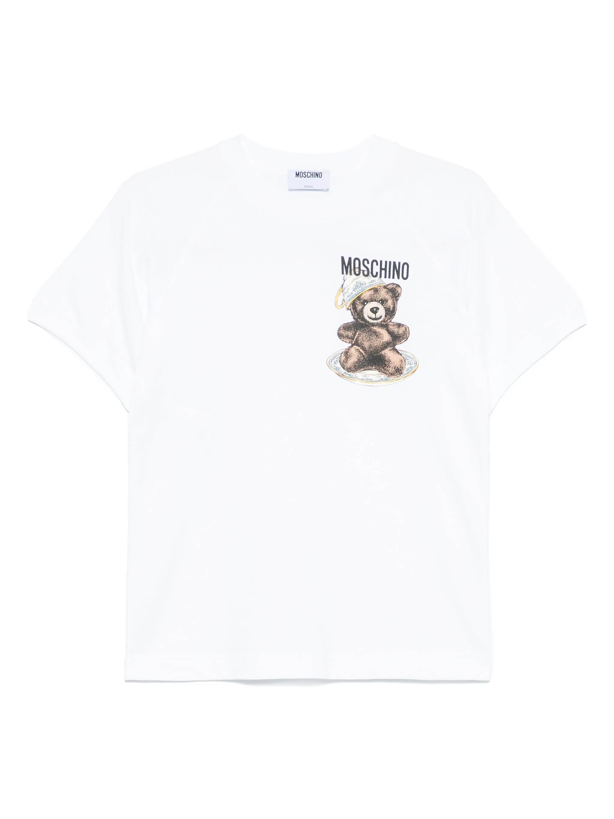 MOSCHINO COUTURE Mini Teddy Bear Crewneck T-Shirt (S)