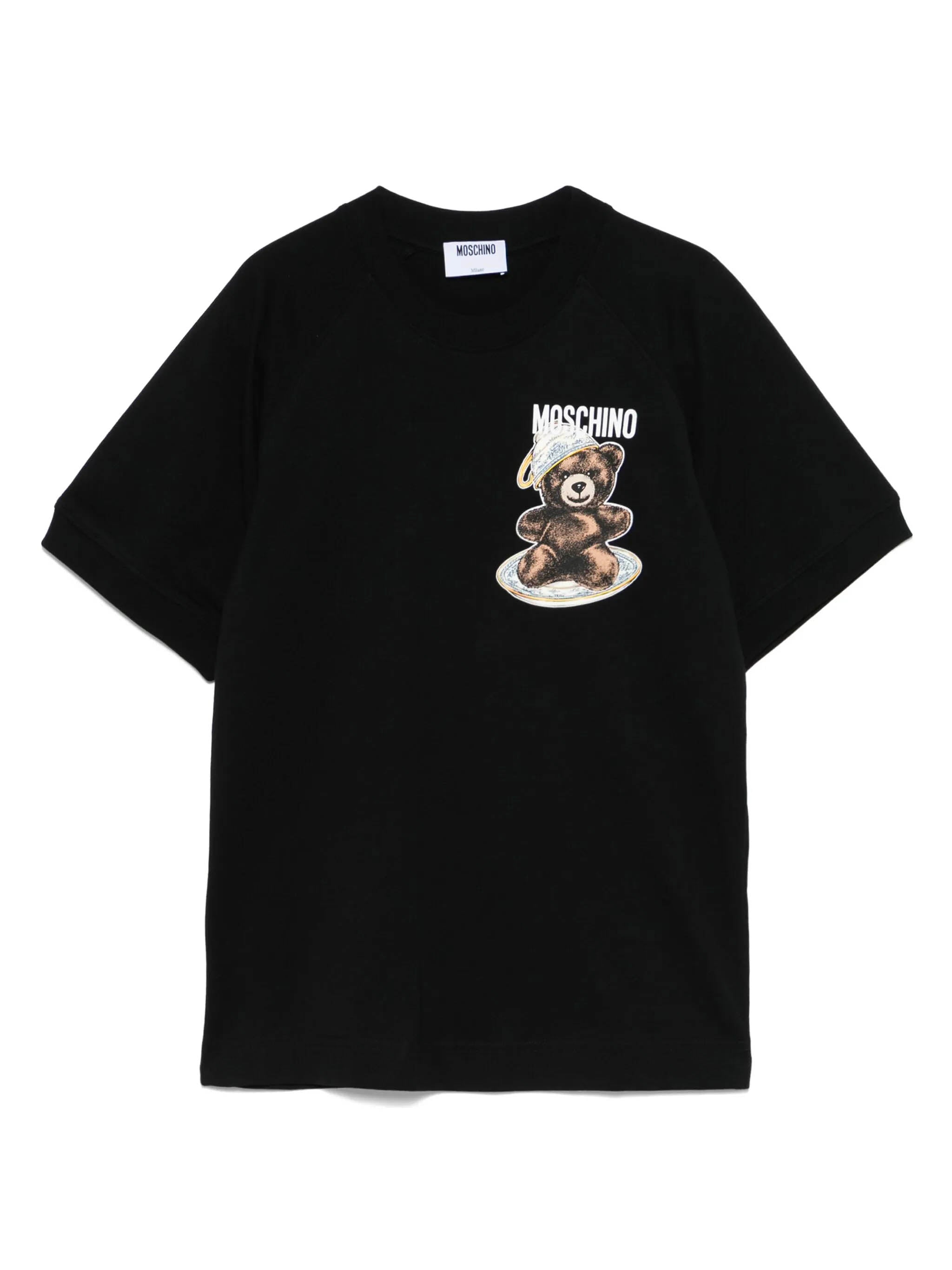 MOSCHINO COUTURE Mini Teddy Bear Graphic T-Shirt (Size S)