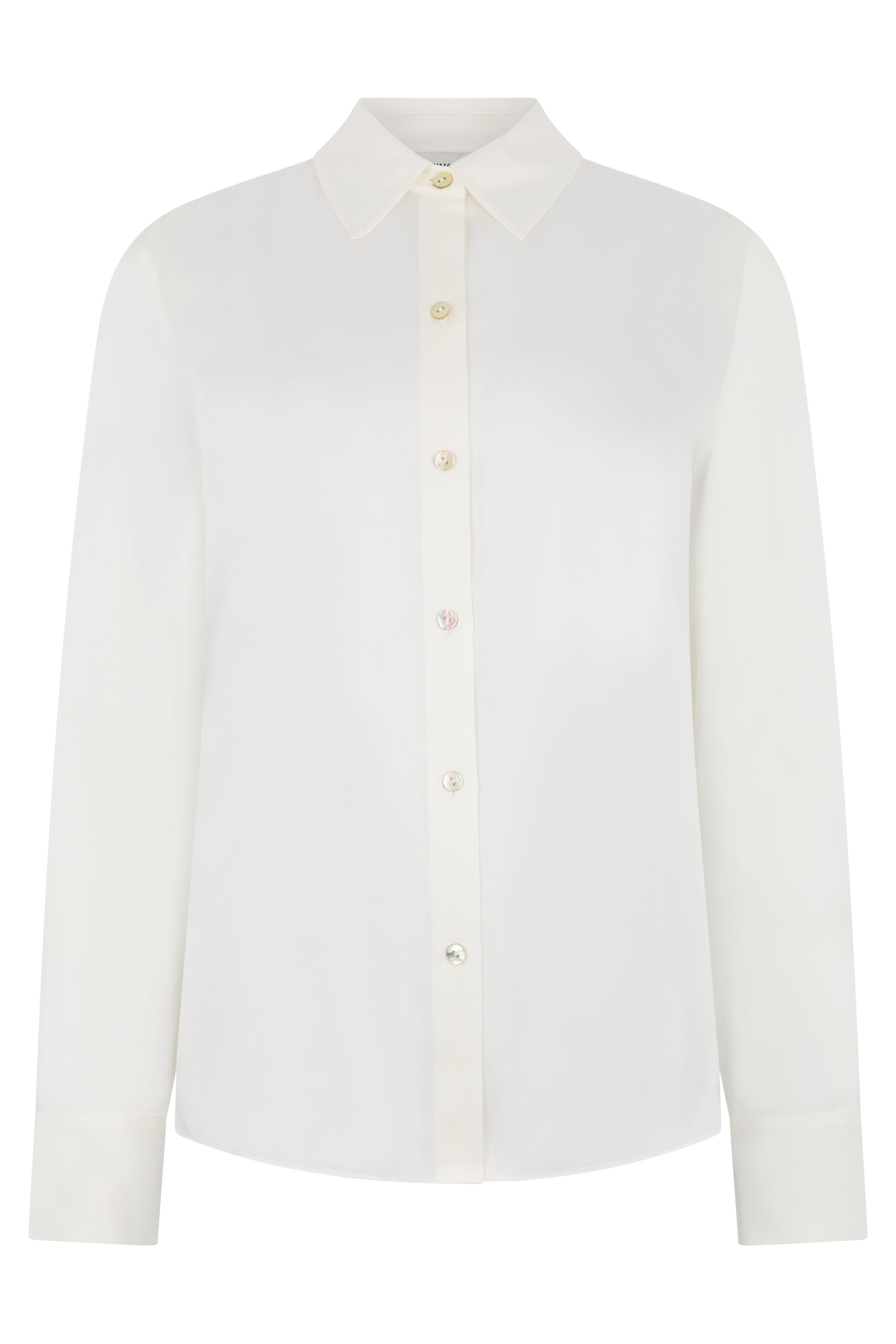 VINCE Silk Button-Down Shirt