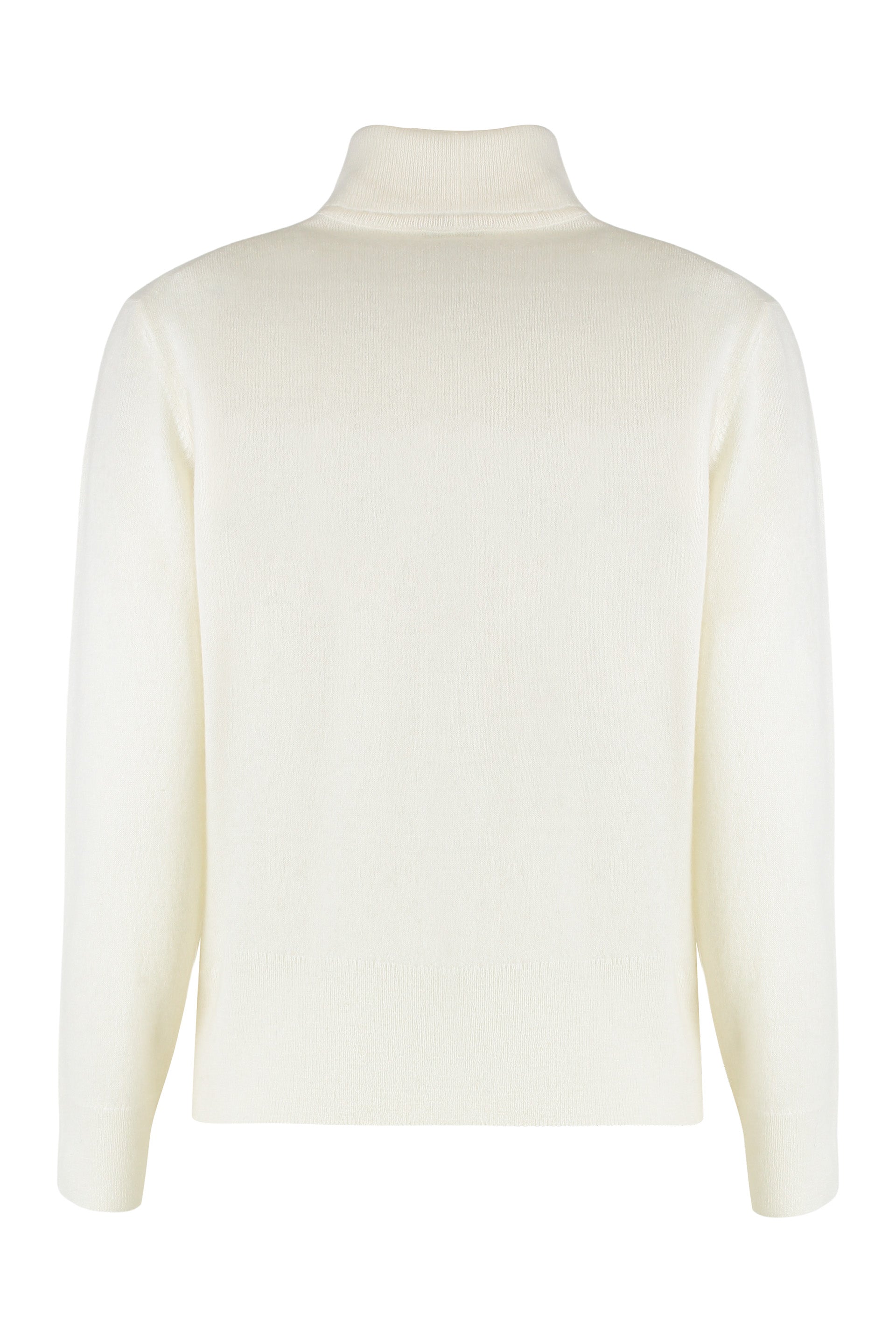 VINCE Women's Turtleneck Sweater in Wool and Silk