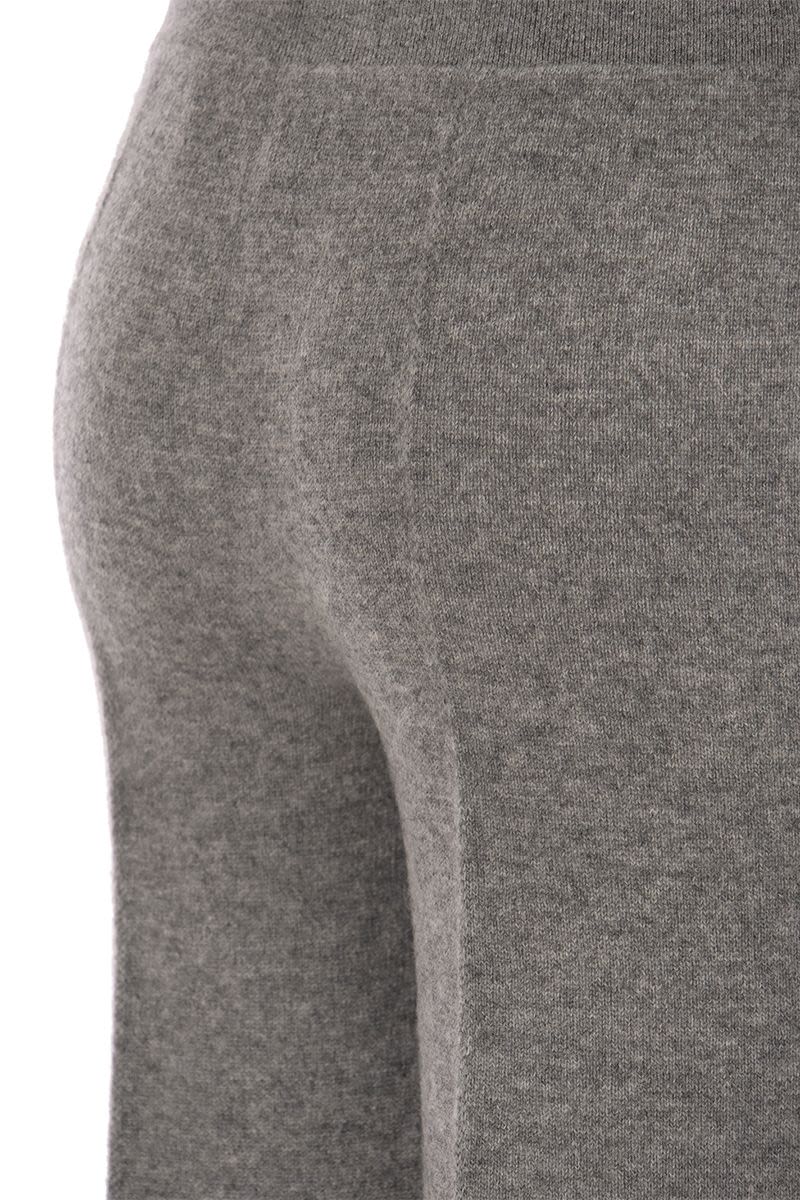 VANISÉ Wide-Leg Cashmere Trousers