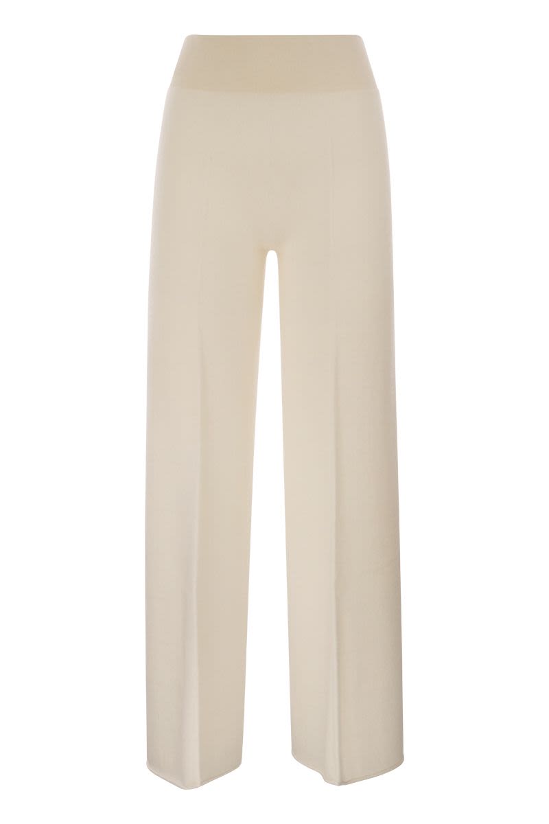 VANISÉ Cashmere Wide-Leg Trousers for Women