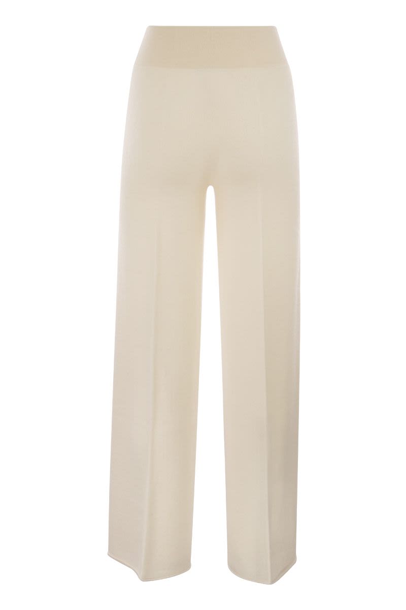VANISÉ Cashmere Wide-Leg Trousers for Women