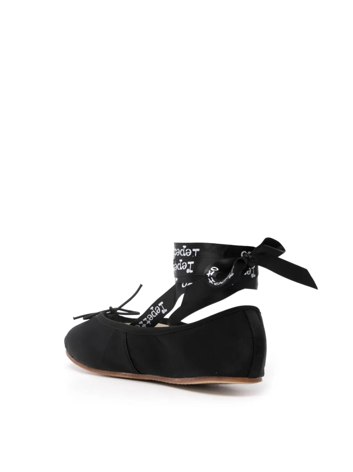 REPETTO Sophisticated Logo Ribbon Ballerina Flats - Women's Size