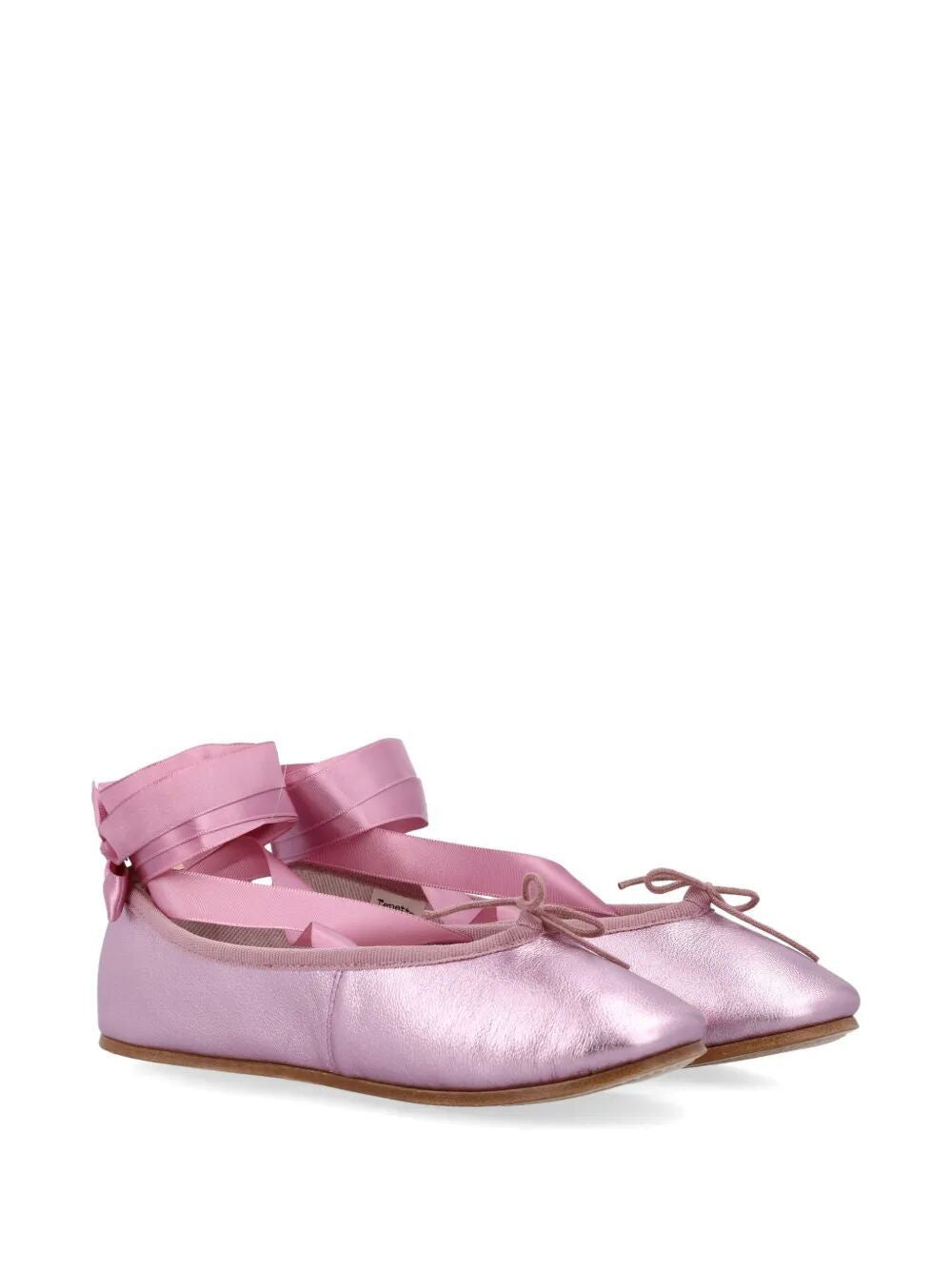 REPETTO Mini Ballet Flats with Satin Ribbons