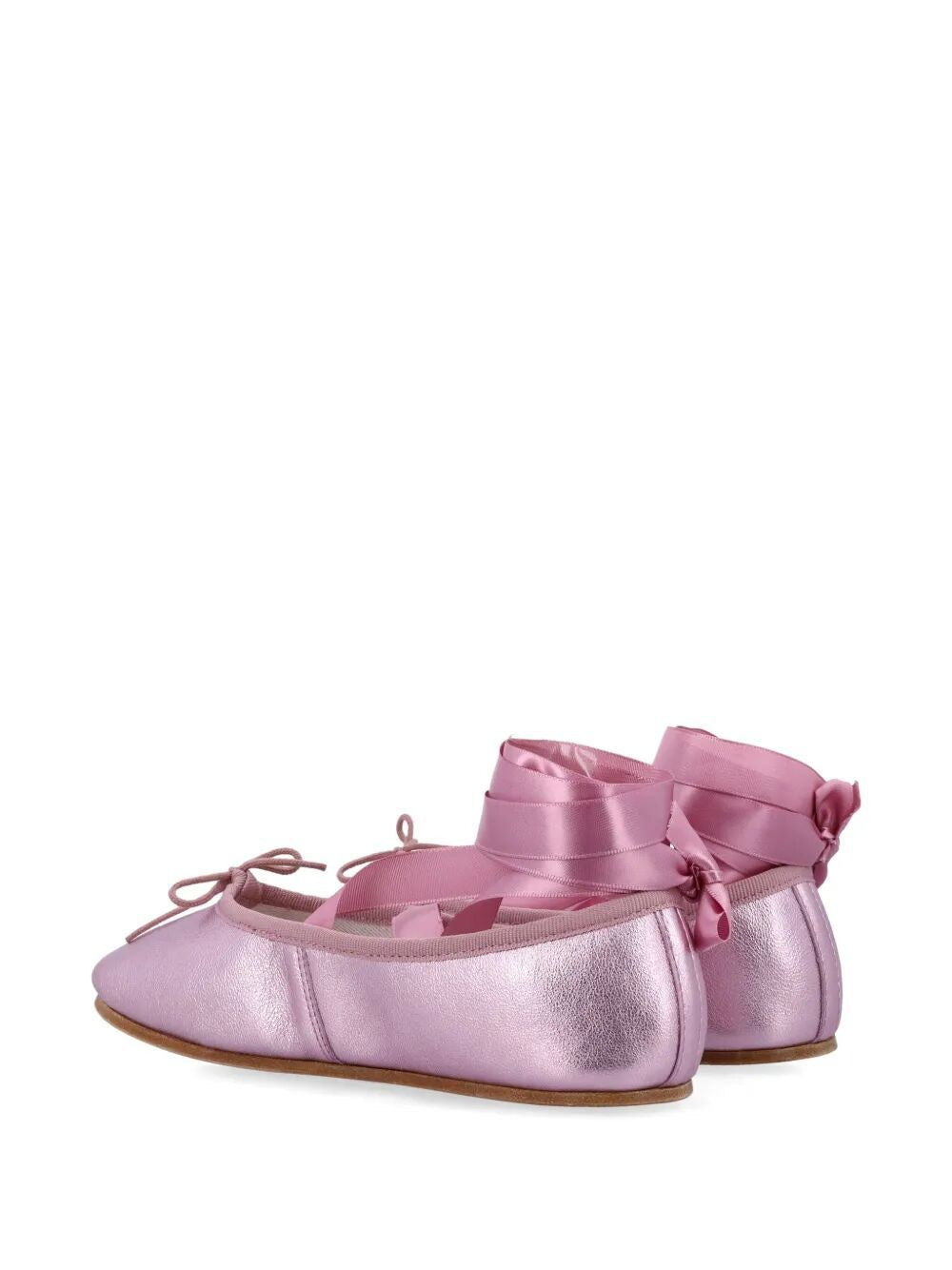 REPETTO Mini Ballet Flats with Satin Ribbons