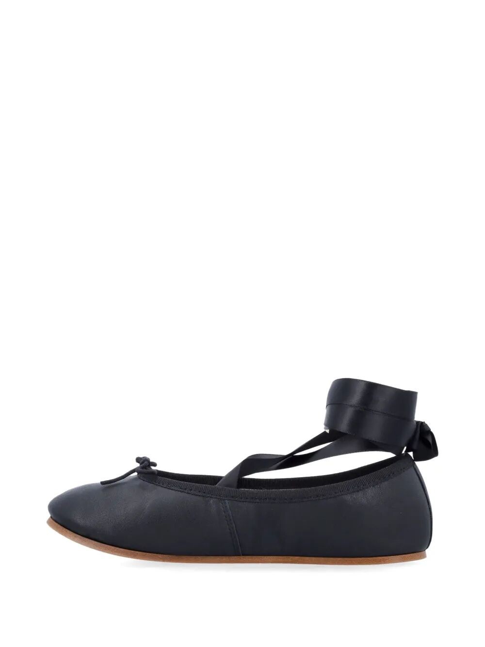 REPETTO Sophisticated Mini Ballet Flats with Satin Ribbons