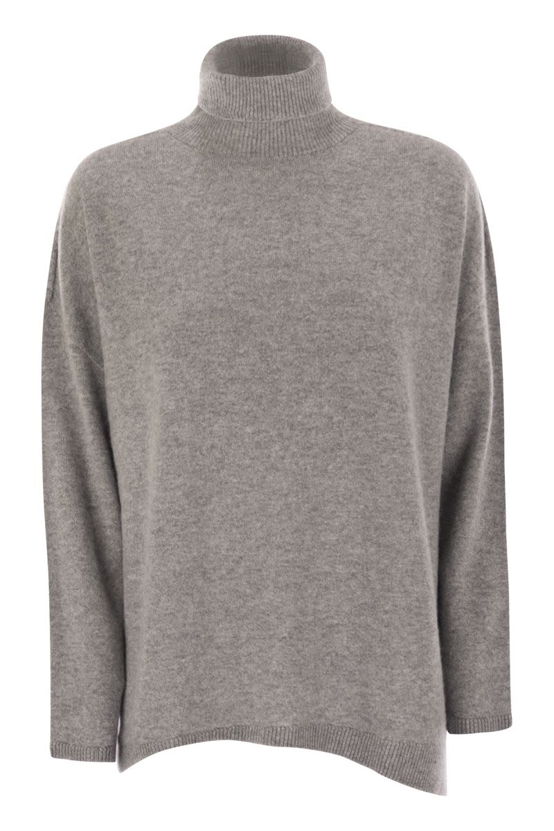 VANISÉ Maxi Cashmere Turtleneck