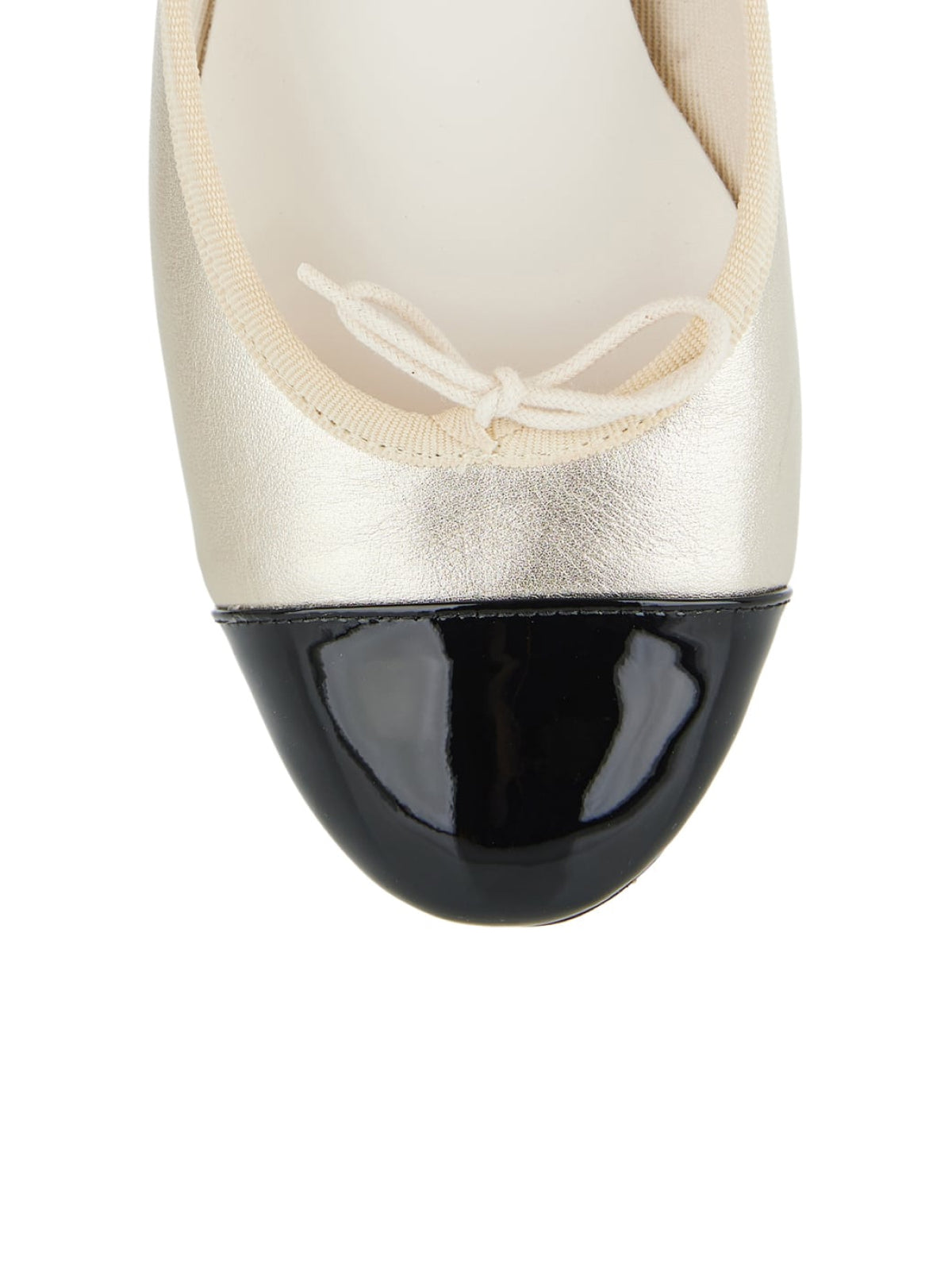 REPETTO Mini Cap-Toe Ballerina Ballet Flats