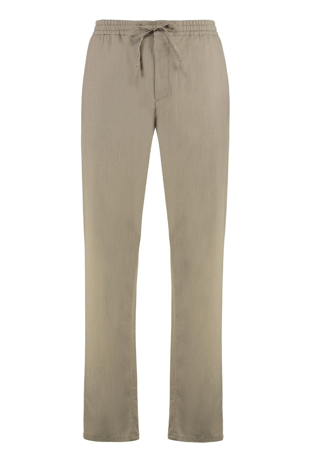 CANALI Men's Regular Fit Wool Blend Trousers