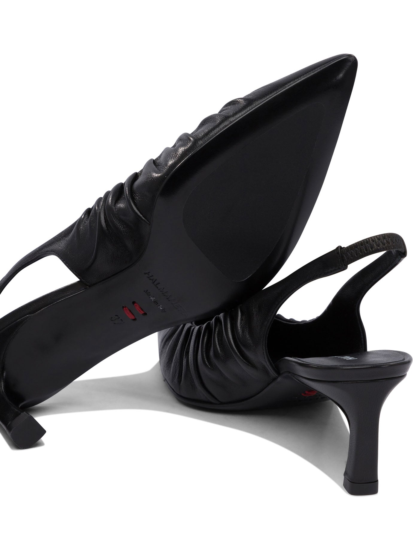 HALMANERA Rubber Heeled Pumps