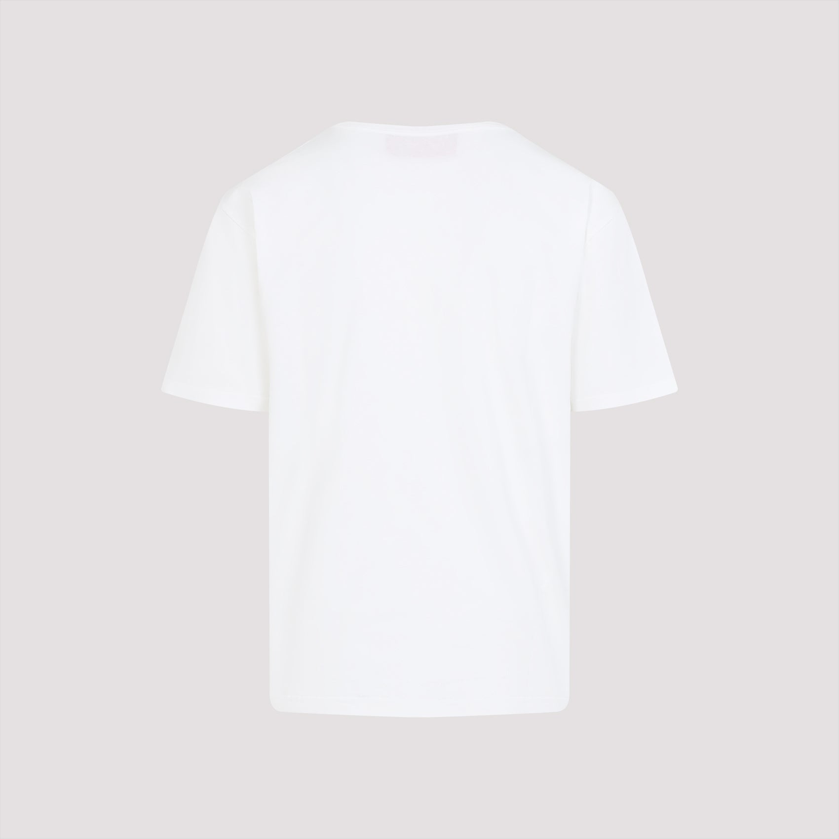 VALENTINO Men's Cotton T-Shirt with Contrasting Logo