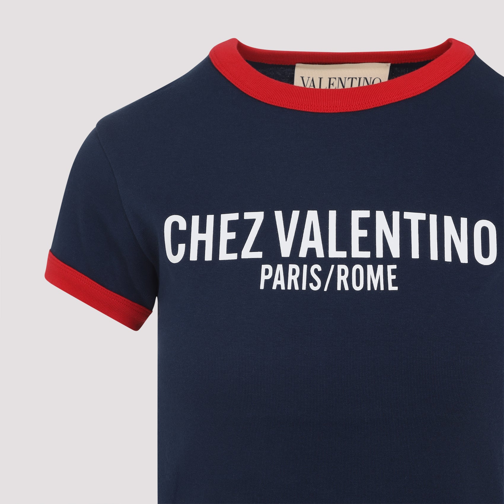 VALENTINO Stylish Cotton T-Shirt for Women - FW25 Collection