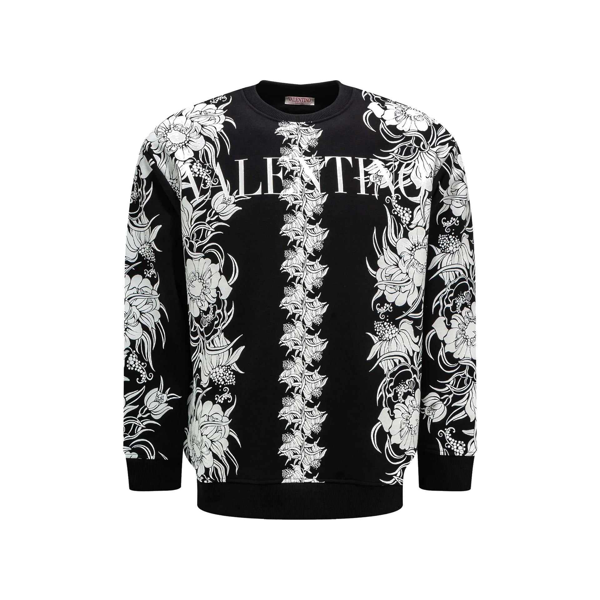 VALENTINO Daisyland Graphic Crewneck Sweatshirt for Men