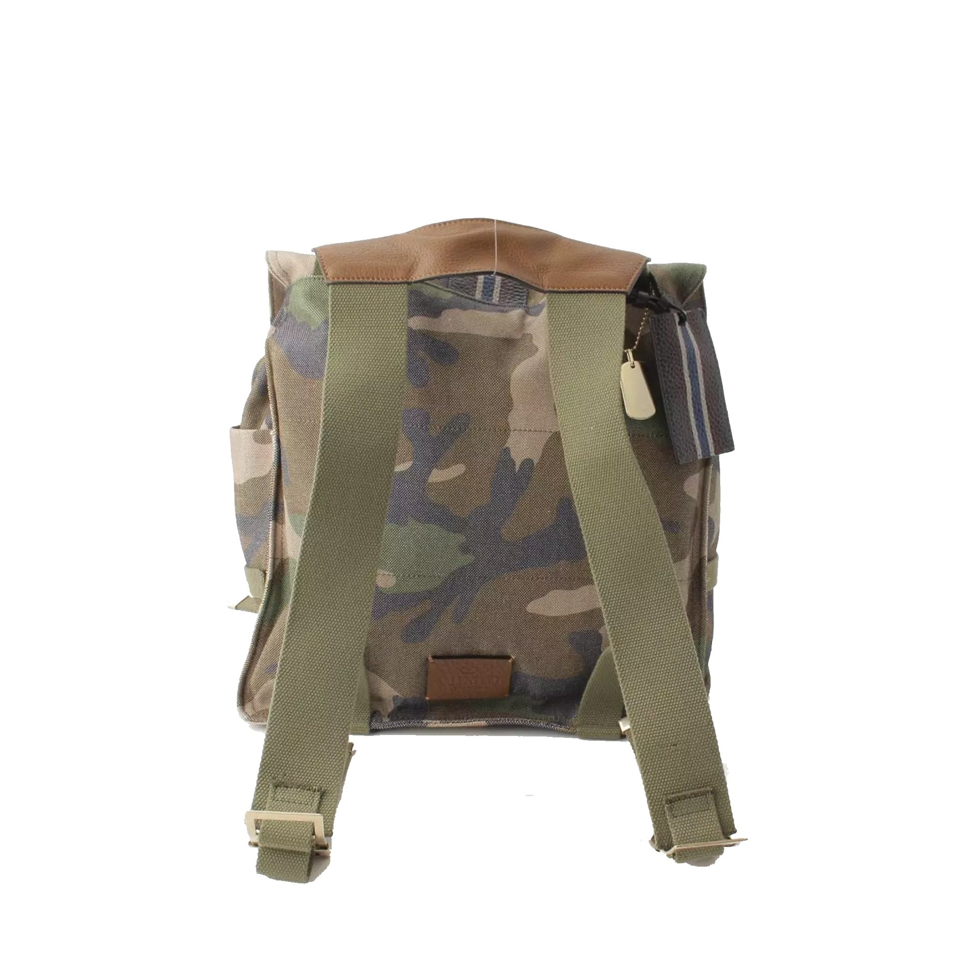 VALENTINO Military Canvas Backpack 32cm x 34cm