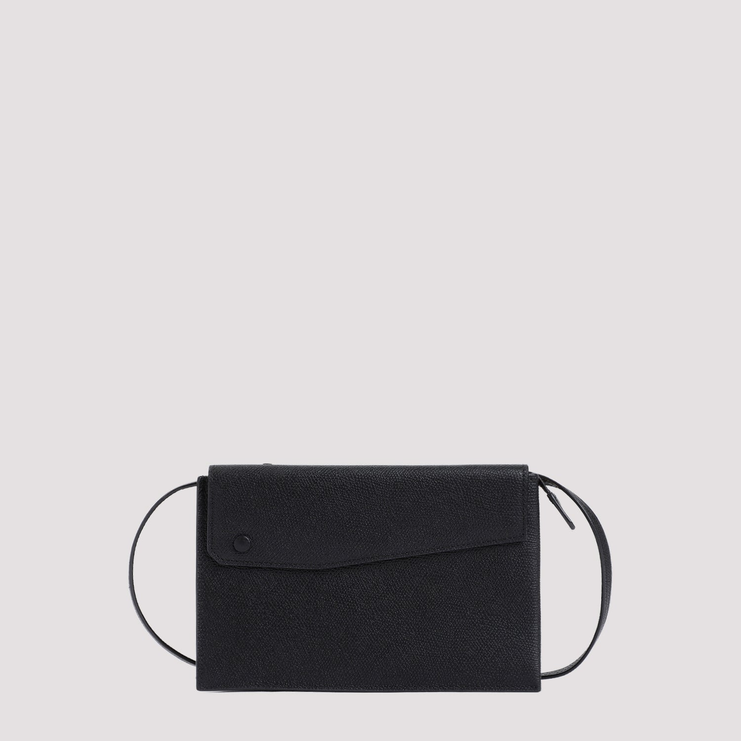 VALEXTRA Elegant Leather Cross-Body Handbag