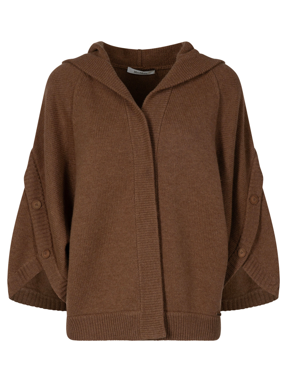 MAX MARA Wool and Cashmere Hooded Cardigan