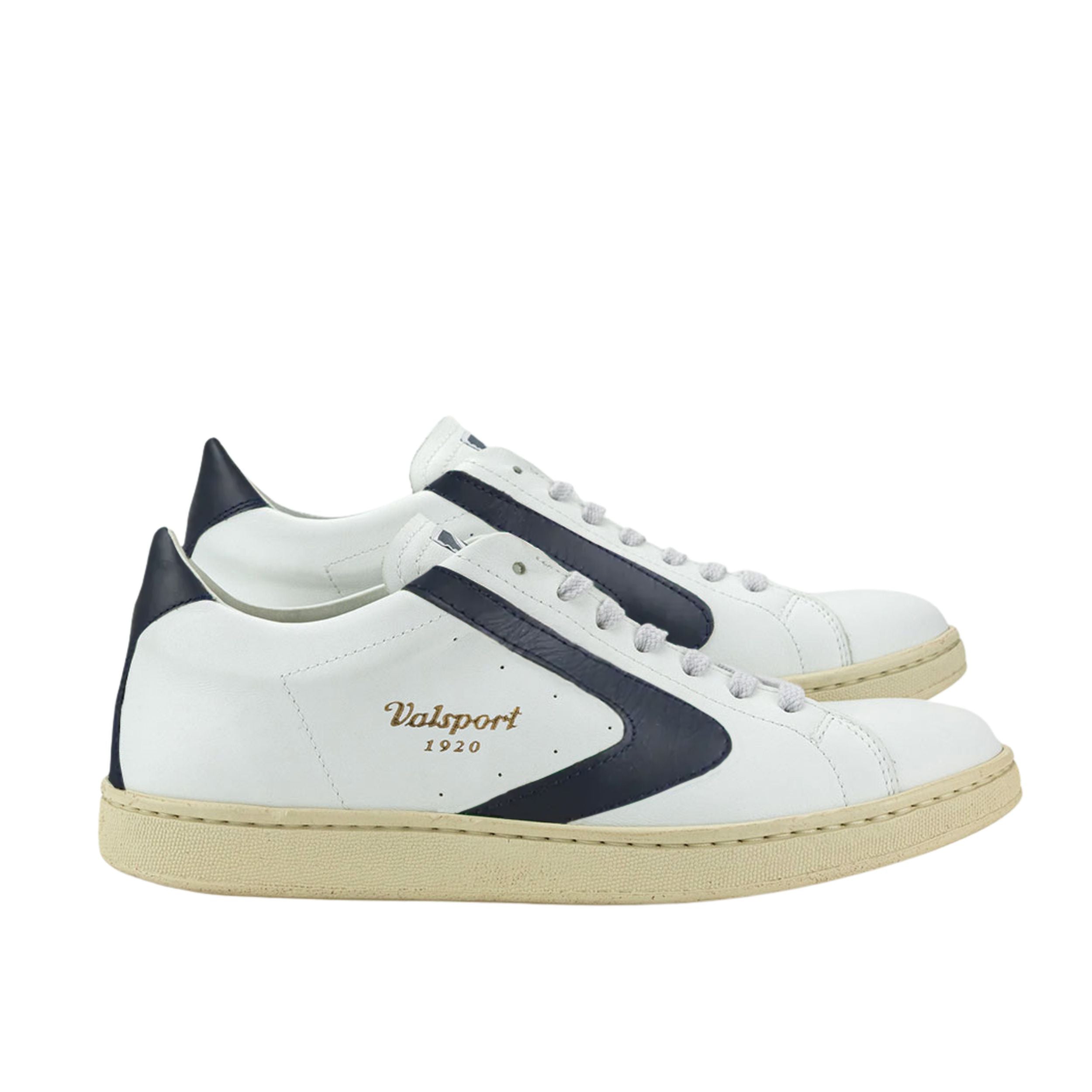 VALSPORT Classic Leather Sneaker Tournament - 2-3 cm Heel Height