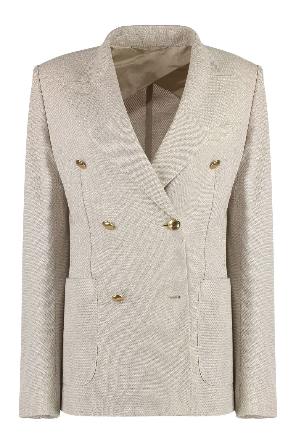 MAX MARA Double-Breasted Cotton Blazer for Women