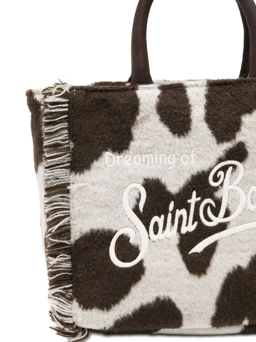 MC2 SAINT BARTH Mini Felt Cow Handbag