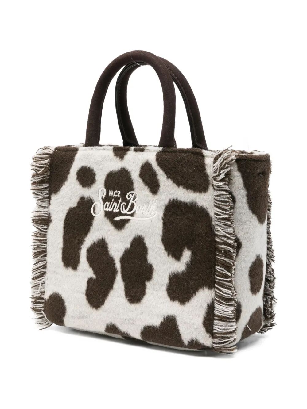 MC2 SAINT BARTH Mini Felt Cow Handbag
