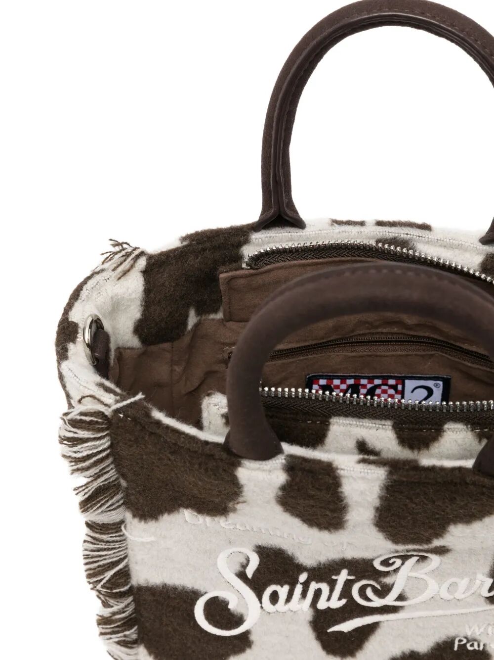 MC2 SAINT BARTH Mini Felt Cow Handbag